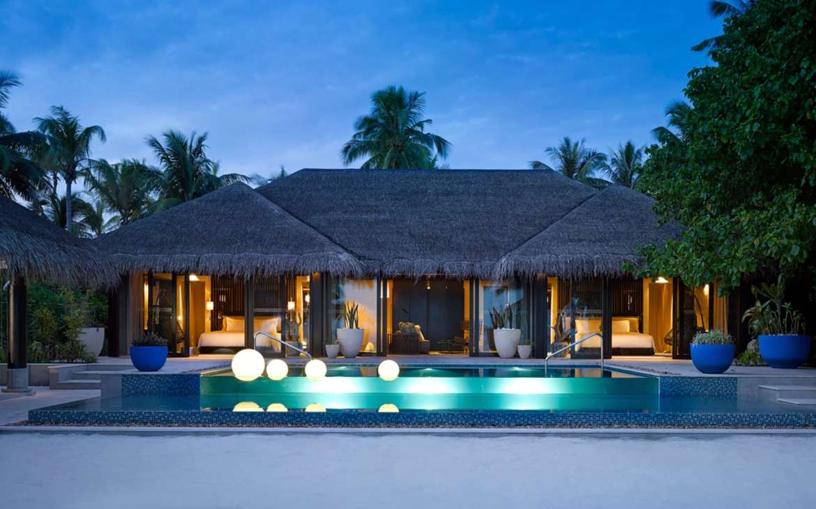 Beach Pool House Two Bedroom Velaa Private Island Maldives