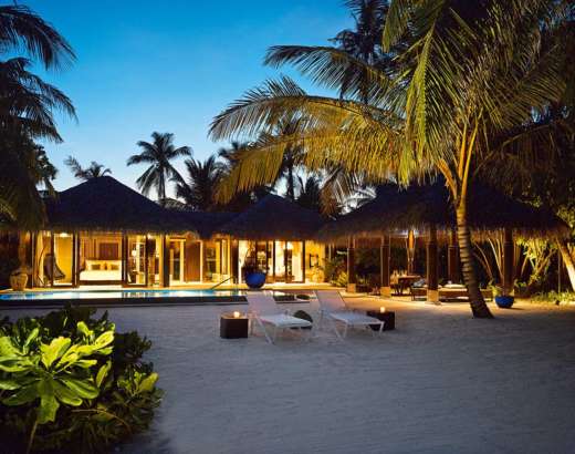 Deluxe Beach Pool Villa Velaa Private Island Maldives