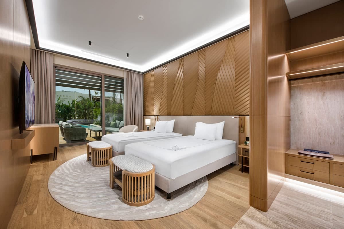 Regnum Carya Amber Lagoon Villa Bedroom