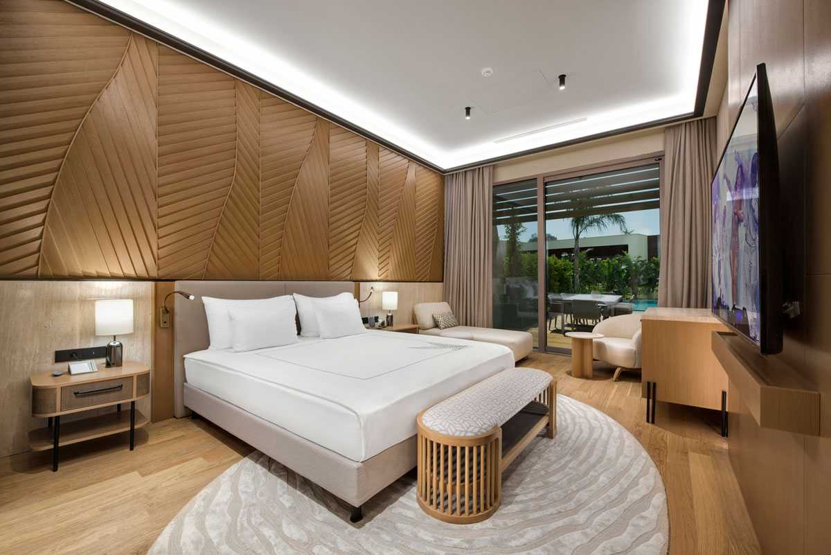 Regnum Carya Amber Lagoon Villa Bedroom