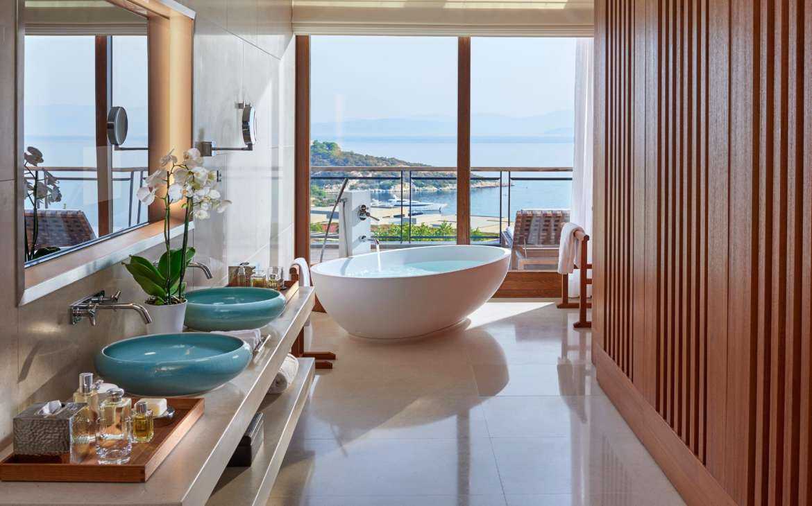 bodrum suite aegean bathroom mandarin bodrum